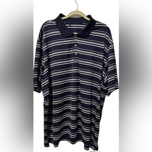Adidas Golf Puremotion Striped Polo Size 3XL